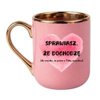 Elegant Różowo-Złoty 330 ml