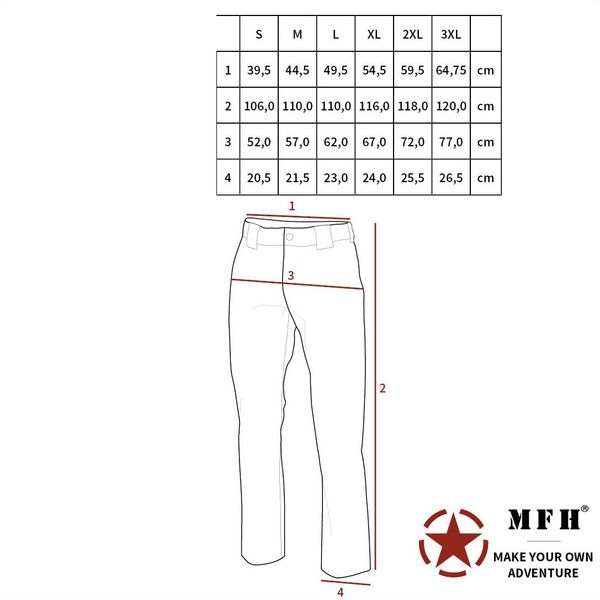 Spodnie bojówki US Wzmacniane hunter-gren L zdjęcie 4