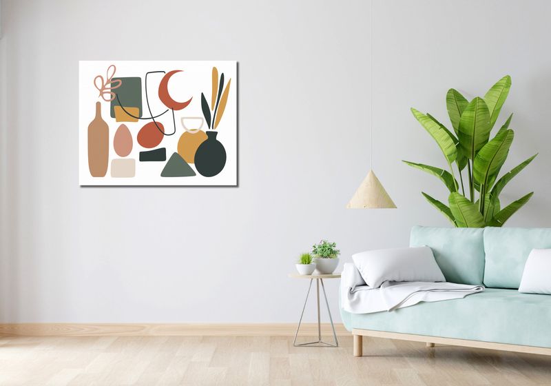 Obraz 90x70cm Formy Wyzwolone zdjęcie 2
