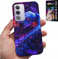 ETUI DO OPPO A80 5G - WĄŻ KOBRA GRZECHOTNIK GADY CASE + FOLIA
