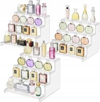 PODSTAWKA WYSTAWOWA NA PERFUMY FIGURKI ORGANIZER STOJAK BEZBARWNY