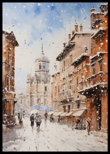 Plakat 42x59,4cm Urok Starych Miast na Arena.pl