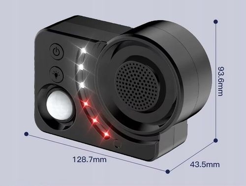 ODSTRASZACZ GRYZONI KUNY MYSZY MOCNY CZUJNIK RUCHU RIWALL RSK-01 na Arena.pl