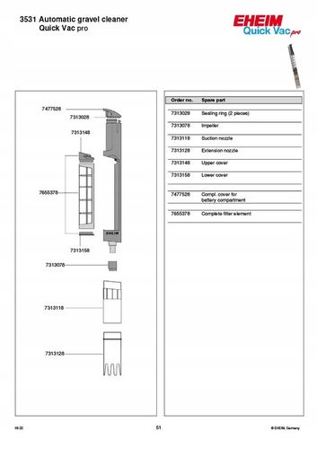 EHEIM Odmulacz automatyczny Quick Vac pro 3531 na Arena.pl