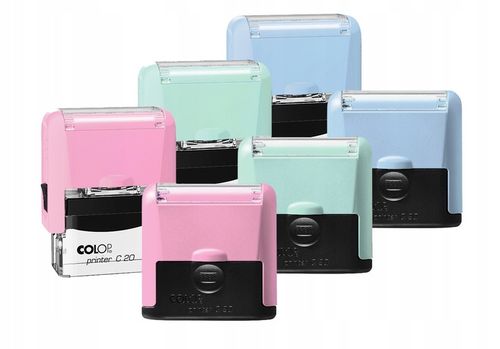 Pieczątka mała COLOP C20 IMIENNA LEKARSKA do 4 wersów + PROJEKT i GUMKA na Arena.pl