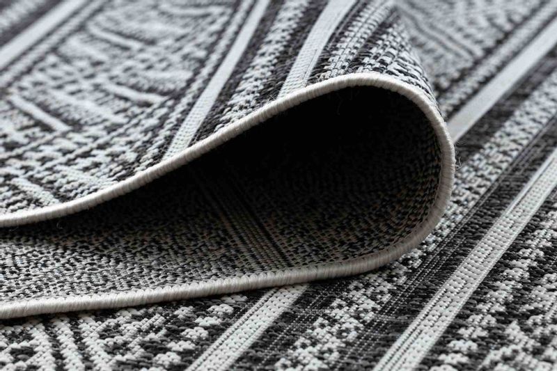 RUG/LU/VINEA/ZIGZAK/BLACK+WHITE/140x190 zdjęcie 7