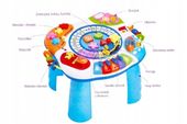 SMILY PLAY Stolik muzyczny edukacyjny ciuchcia