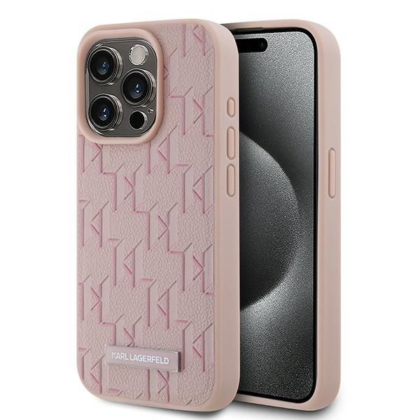 Etui Karl Lagerfeld do iPhone 15 Pro Max, Różowy, MagSafe zdjęcie 1