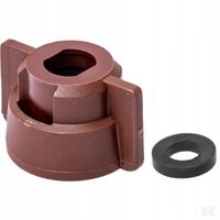 Pokrywka Dyszy,Bagnet,SW10,Brąz.,Z Uszczelką,5szt