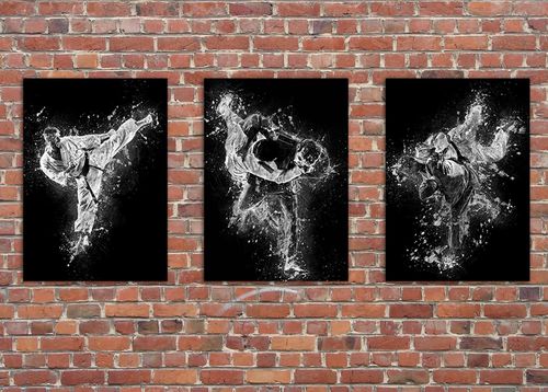 Deco Panel, Walka judo 1 40x60 na Arena.pl