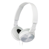 Sony | Seria ZX | MDR-ZX310AP | Przewodowe | Nauszne | Białe