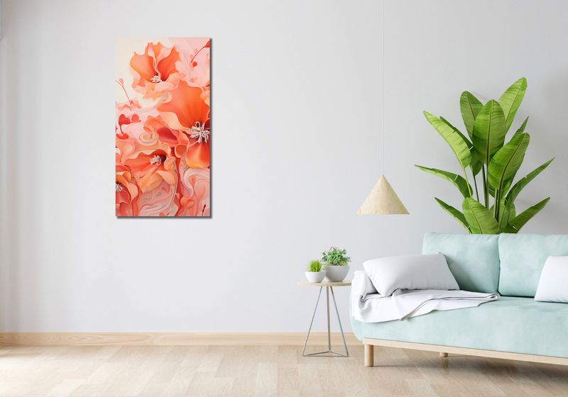 Obraz 50x100cm Płynąca Pasja zdjęcie 2