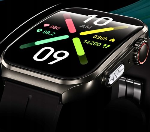 SMARTWATCH Z FUNKCJĄ POMIARU CUKRU GLUKOZA NX15 CIŚNIENIE MENU Polski WATCH na Arena.pl