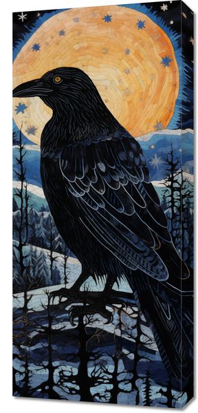 Obraz 40x90cm Kruczy Mąciciel zdjęcie 1