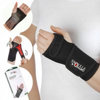 STABILIZATOR NADGARSTKA ORTEZA NA NADGARSTEK OPASKA NA RĘKĘ DŁOŃ Z SZYNĄ