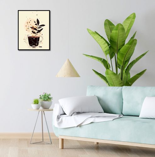 Plakat 40x50cm Jesienna Donica na Arena.pl