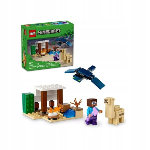 LEGO Minecraft - Pustynna wyprawa Steve'a (21251) zdjęcie 10