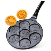 Patelnia Granitowa do Jajek Sadzonych na Jajka Placki Naleśniki Pancakes