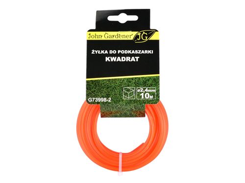 ŻYŁKA TNĄCA DO KOS I PODKASZAREK 2,4 MM 10 MB JG G73998-2 KWADRAT na Arena.pl