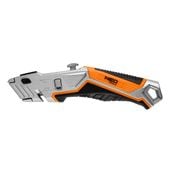 nóż z ostrzem trapezowym, 1+5 ostrzy - t n63-706