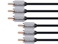 Kabel 3RCA-3RCA CINCH 1,8m Kruger&Matz