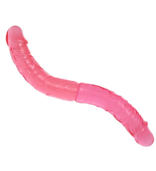 Podwójny żelowy penis - 36cm zdjęcie 2