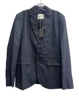 American Vintage KRÓTKA PROSTA MARYNARKA CENDRE CHINE 48