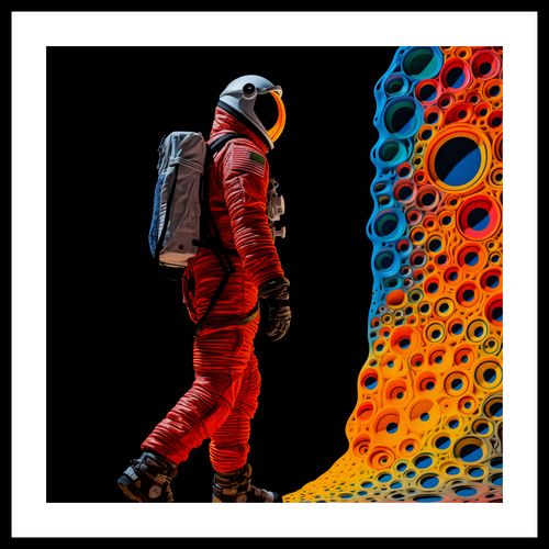 Plakat 40x40cm Eksplorator Nowych Światów na Arena.pl