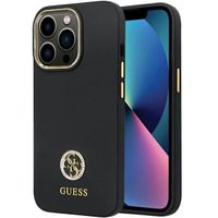 Guess GUHCP13LM4DGPK iPhone 13 Pro / 13 6.1" czarny/black hardcase Silicone