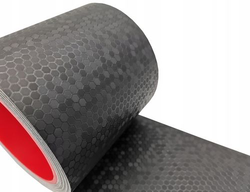 TAŚMA PLASTER MIODU HEXAGON NA LISTWY DEKORY PROGI PASY 10x500cm + RAKLA na Arena.pl