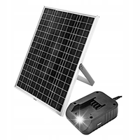 ŁADOWARKA SOLARNA I SAMOCHODOWA USB ZESTAW