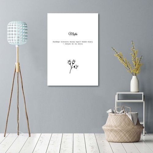 Obraz na płótnie – Canvas, Mięta 40x60 na Arena.pl