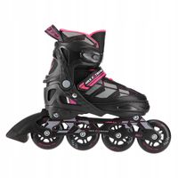 Rolki Nils Extreme rozmiar 35-38 czarno-różowe