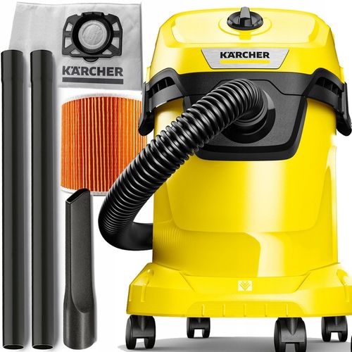 KARCHER WD 3 V-17/4/20 MOCNY ODKURZACZ PRZEMYSŁOWY Mocny Na sucho i mokro na Arena.pl