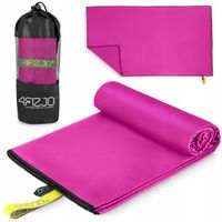 DUŻY RĘCZNIK PLAŻOWY SZYBKOSCHNĄCY Z MIKROFIBRY NA SIŁOWNIĘ 180 x 100