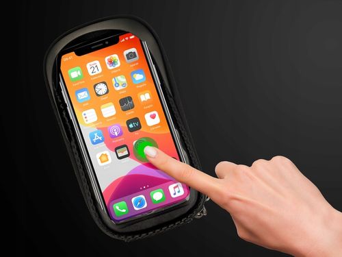 SAKWA ROWEROWA uchwyt na telefon, torba rowerowa WODOODPORNA PREMIUM M na Arena.pl