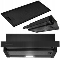 OKAP PODSZAFKOWY TELESKOPOWY KUCHENNY 50 KOMINOWY