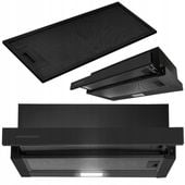 OKAP PODSZAFKOWY TELESKOPOWY KUCHENNY 50 KOMINOWY