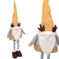 skrzat świąteczny krasnal gnom mikołaj duży łoś teleskopowe nogi jumihome