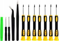 NARZĘDZIA ZESTAW ŚRUBOKRĘTÓW WKRĘTAK TORX T3 T4 T5 T6 T7 T8 T10 DO NAPRAWY