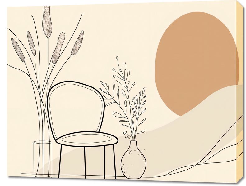 Obraz 90x70cm Kącik Spokoju zdjęcie 1