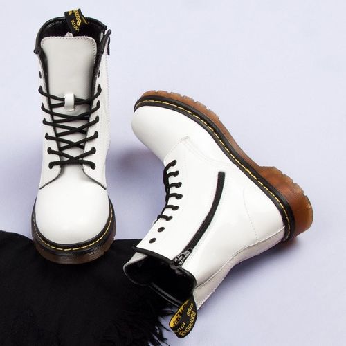 BIAŁE WORKERY GLANY Rozmiar - 39 na Arena.pl