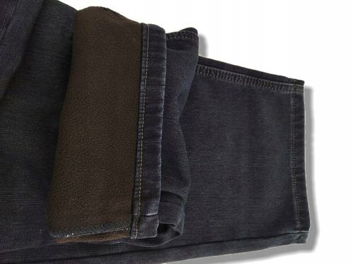 SPODNIE OCIEPLANE MĘSKIE JEANS W33 PAS: 86-88 CM na Arena.pl
