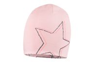 Broel KINGA czapka dla dziewczynki dwustronna różowa 50-52