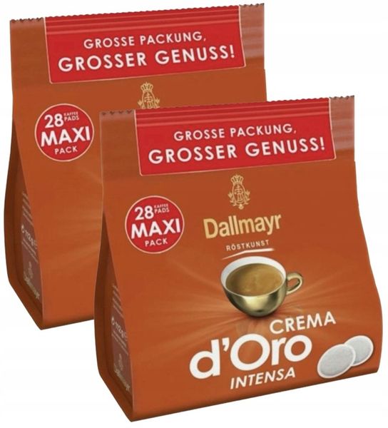SENSEO Dallmayr CREMA d’Oro intensa PADS Kawa w saszetkach MAXI 28 szt. zdjęcie 1