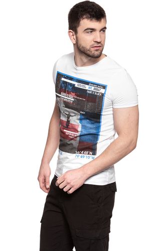 WRANGLER ROLLIN´ TEE WHITE W7B08FG12 S na Arena.pl
