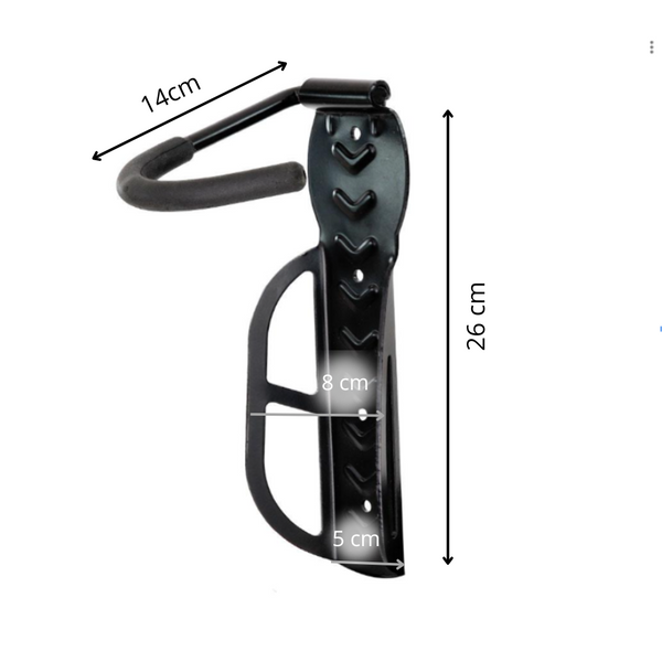 wieszak ścienny na rower uchwyt ścienny rowerowy 2 sztuki zestaw wytrzymały zdjęcie 5