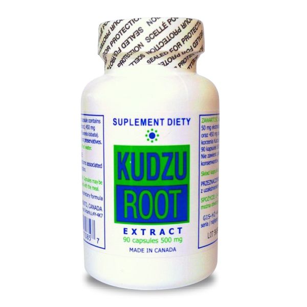 KUDZU ROOT kanadyjskie 90 kapsułek nałóg oryginał zdjęcie 1