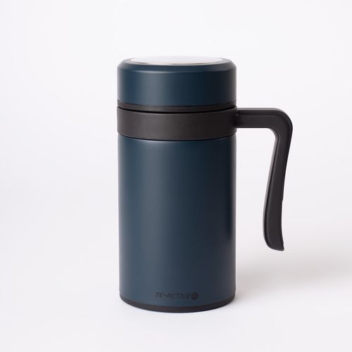 KUBEK TERMICZNY SZCZELNY TERMOS NA KAWĘ HERBATĘ GORĄCE NAPOJE DUŻY 450ML na Arena.pl