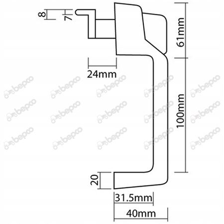Klamka Lewa / Prawa Case-IH,Massey Ferguson na Arena.pl